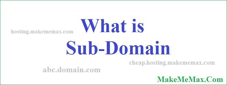 What is Sub-Domain: The Address to Take on Blog