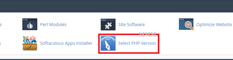 Select PHP Version CPanel