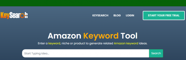 amazon keyword search tool