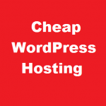 Cheap WordPress hosting plans with domains